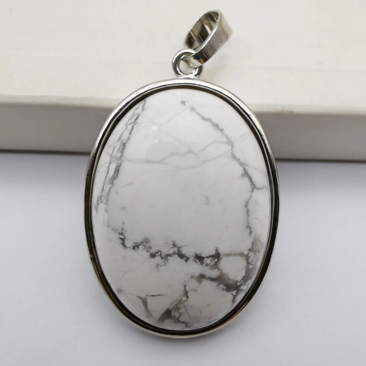 Oval Pendant Jewelry Rhodonite Tigereye Crystal Opal Obsidian Labradorite Sodalite Lapis Green Aventurine Picture GEM Beads