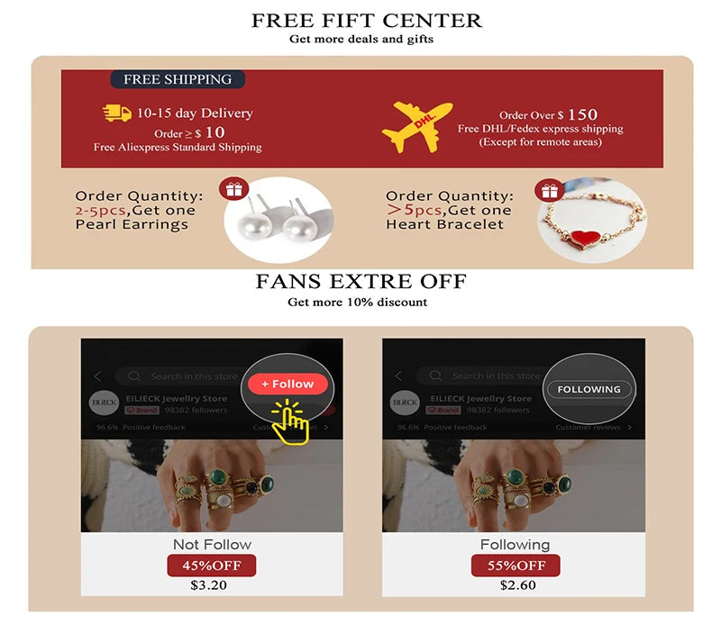 EILIECK 316L Stainless Steel Geometric Black Necklace Earrings For Women New Party Gift Waterproof 18K Gold Plated Jewelry Set