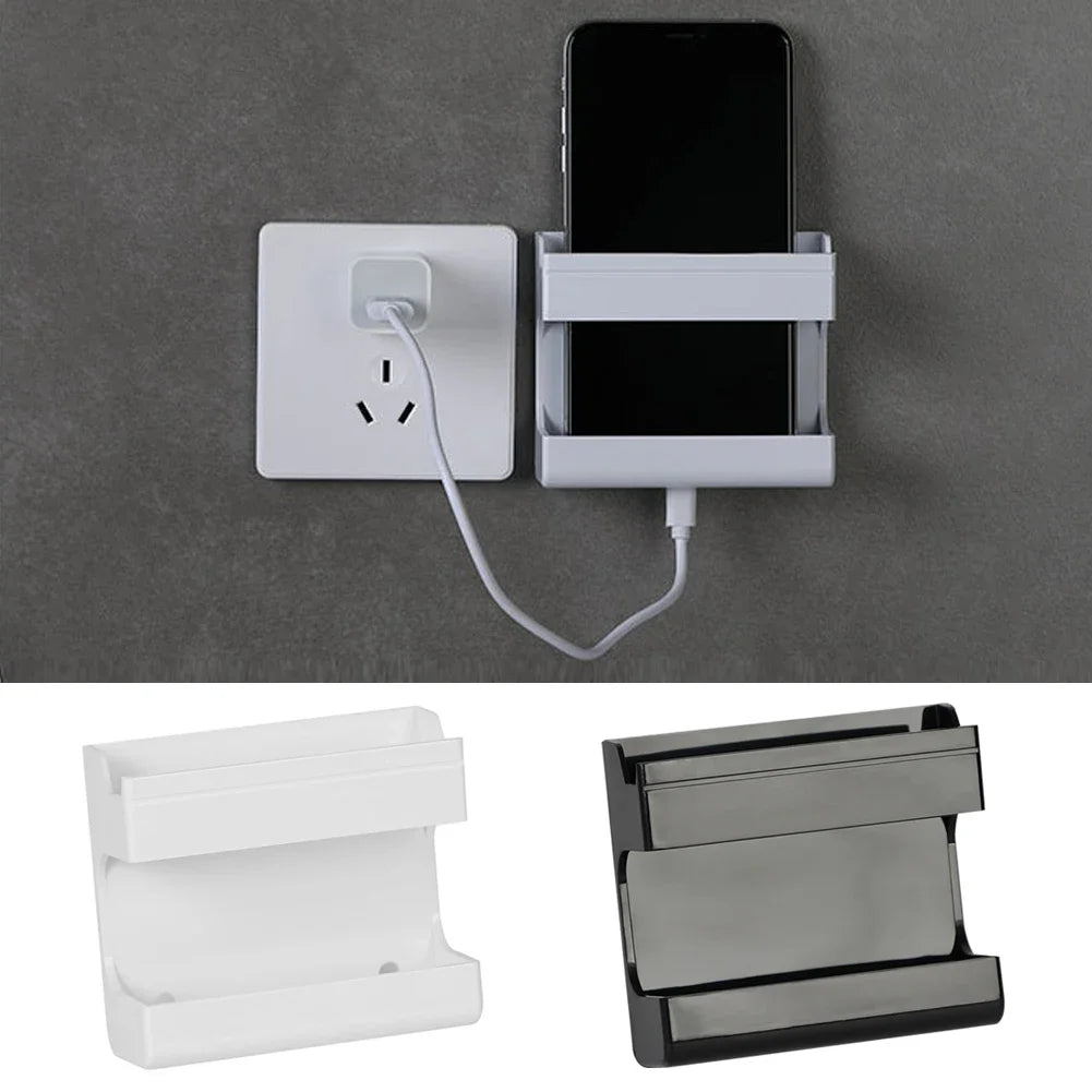 Remote Control Bracket Heavy Duty Remote Control Rack No Drilling Space-saving Practical Self-Adhesive Media Storage Box Case