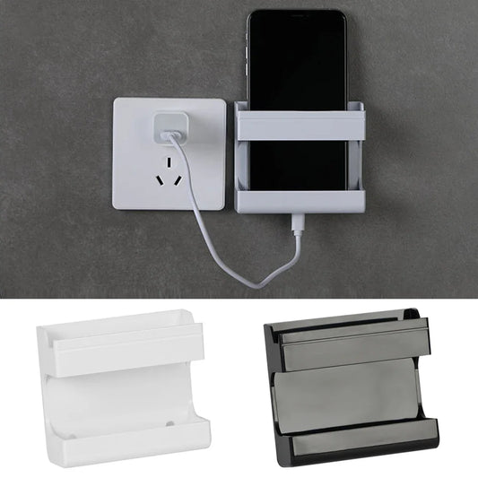 Remote Control Bracket Heavy Duty Remote Control Rack No Drilling Space-saving Practical Self-Adhesive Media Storage Box Case