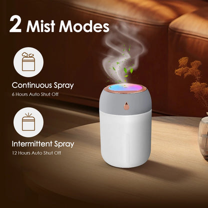 330ml Humidifier Mini Aromatherapy Humidifiers Diffusers For Home Romantic Light USB Essential Oil Diffuser Car Purifier Air