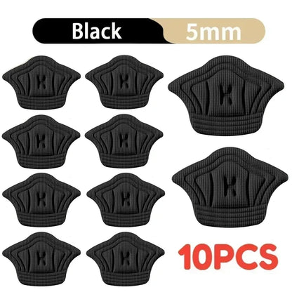 5Pairs Insoles For Shoes Patch Heel Pads For Sport Shoes Adjustable Size Feet Pad Insole Heel Protector Back Sticker Shoe Pad