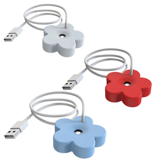 Small Flower Humidifier Portable Desktop Mini Water Replenishing Spray Home Ipx7 Waterproof Atomizer Diffuser