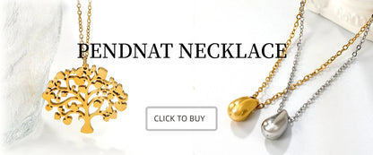 LUXUSTEEL Golden Red Love Heart Shaped Pendant Necklace Stainless Steel Female Necklace Colorful Chain Pendant Jewelry Gift