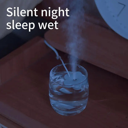 Small Flower Humidifier Portable Desktop Mini Water Replenishing Spray Home Ipx7 Waterproof Atomizer Diffuser