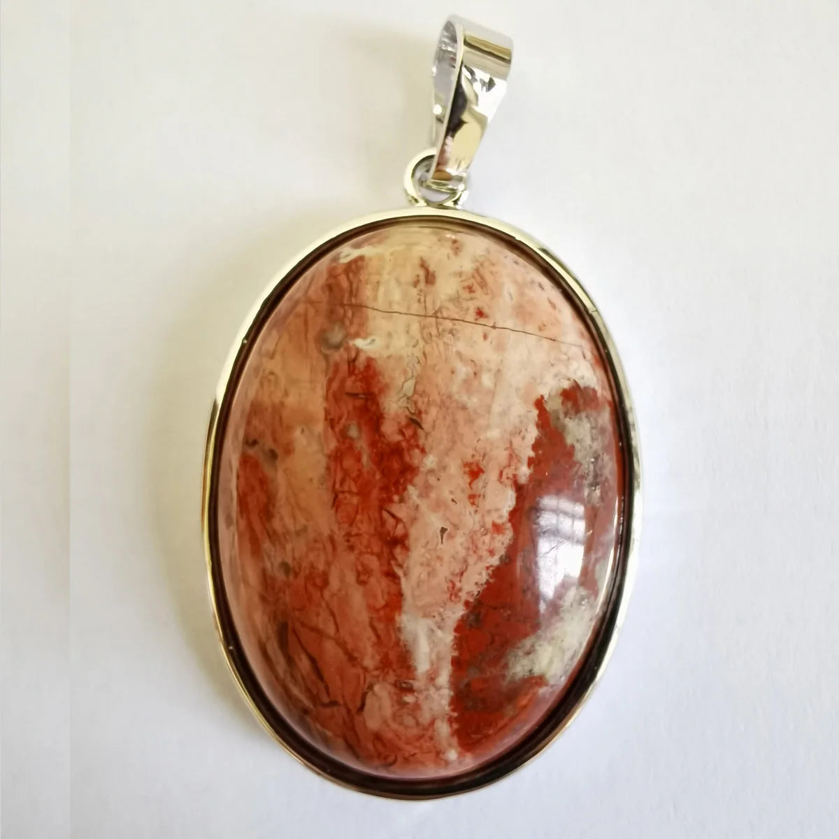 Oval Pendant Jewelry Rhodonite Tigereye Crystal Opal Obsidian Labradorite Sodalite Lapis Green Aventurine Picture GEM Beads