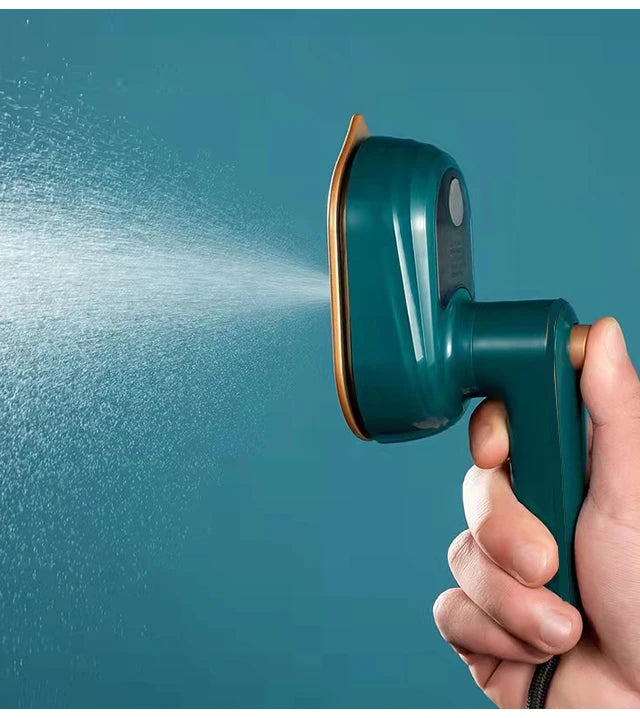 Mini Rotating Steam Iron Handheld Wet And Dry Double Hot Steam Generator Portable Garment Steamer Home Travelling Hanging Iron