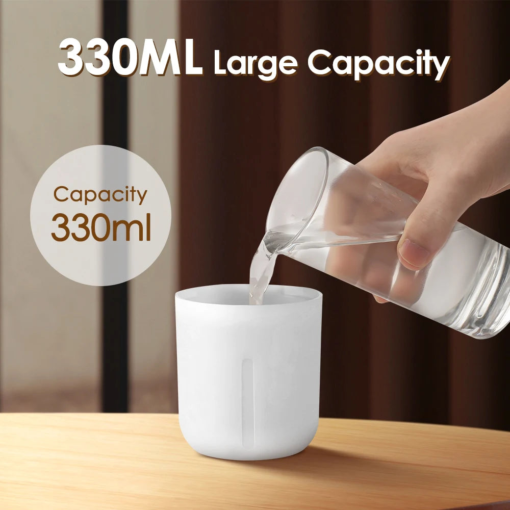330ml Humidifier Mini Aromatherapy Humidifiers Diffusers For Home Romantic Light USB Essential Oil Diffuser Car Purifier Air