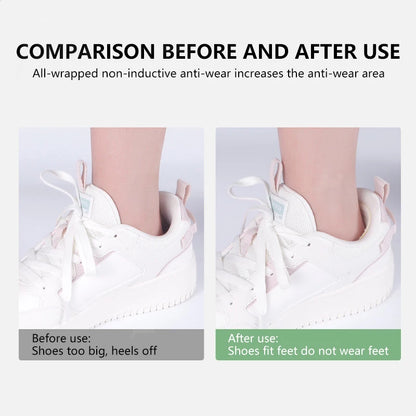 5Pairs Insoles For Shoes Patch Heel Pads For Sport Shoes Adjustable Size Feet Pad Insole Heel Protector Back Sticker Shoe Pad