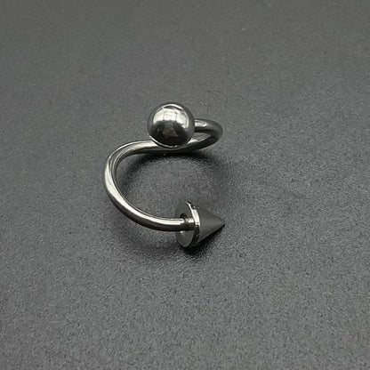 S Shape 316L Stainless Steel Lip Piercing Nose Ring Helix Piercing Cartilage Earring Body Piercing Vajinal Jewelry 16G