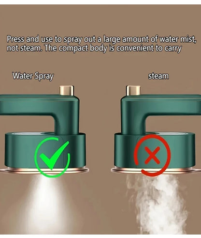 Mini Rotating Steam Iron Handheld Wet And Dry Double Hot Steam Generator Portable Garment Steamer Home Travelling Hanging Iron