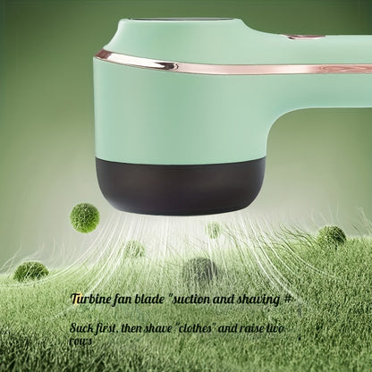 TENGQU Portable Fabric Shaver - USB Rechargeable Lint Remover with LED Display, Quickly & Easily Eliminates Fuzz from Clothes, Sweaters, Sofas, Blankets, Curtains, Mattresses